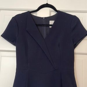 LK Bennett Eline V Neck Knee Length Pencil Dress